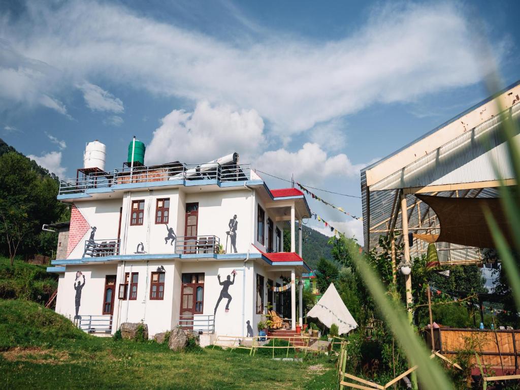 Budova, kde se hostel nachází