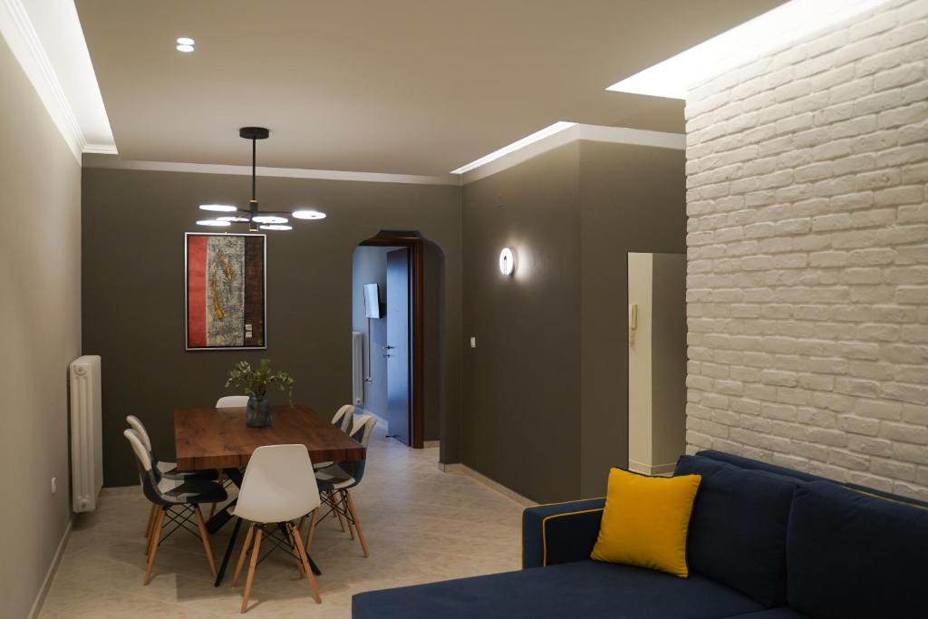 Posezení v ubytování Grand View Suites Meteora
