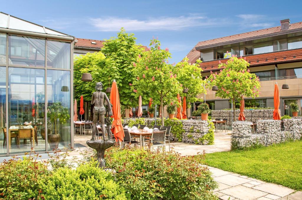 Zahrada ubytování Hotel-Restaurant Ammerhauser