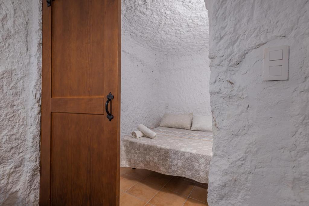 Postel nebo postele na pokoji v ubytování Casa rural el palomar del Júcar