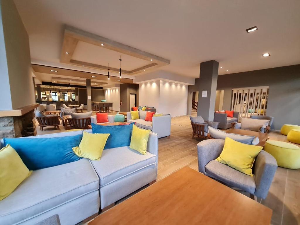 Posezení v ubytování Hotel Alun Nehuen