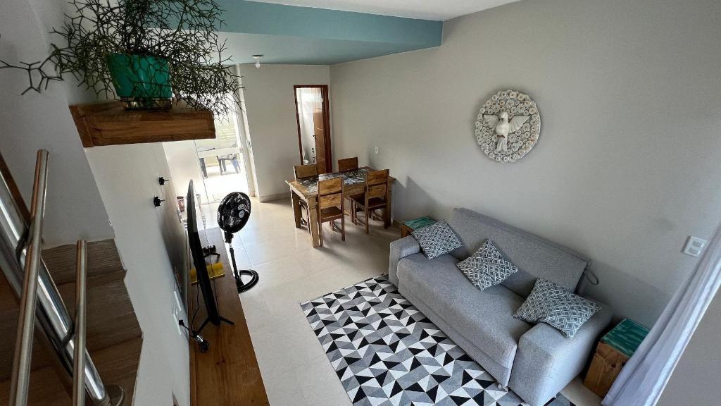 Posezení v ubytování Duplex 2/4 na orla de Porto