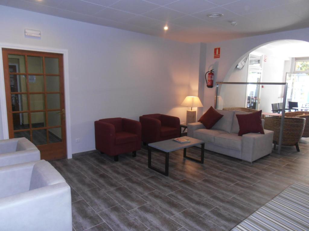 Posezení v ubytování Hotel Marblau Tossa