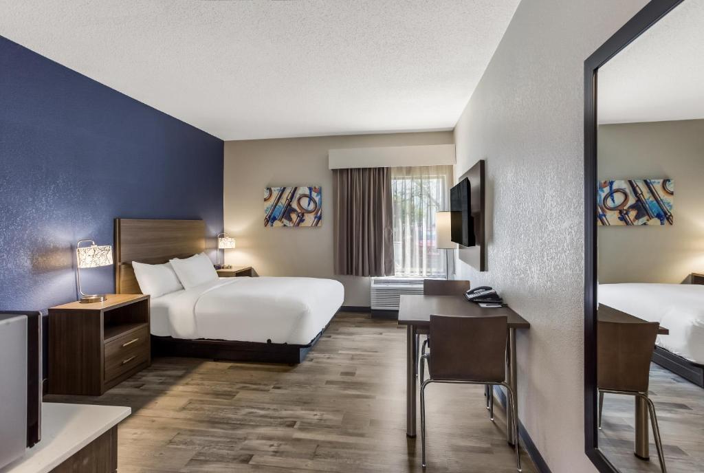 MainStay Suites Bourbonnais - Kankakee - 效率大号床套房 - 带无障碍设施/禁烟