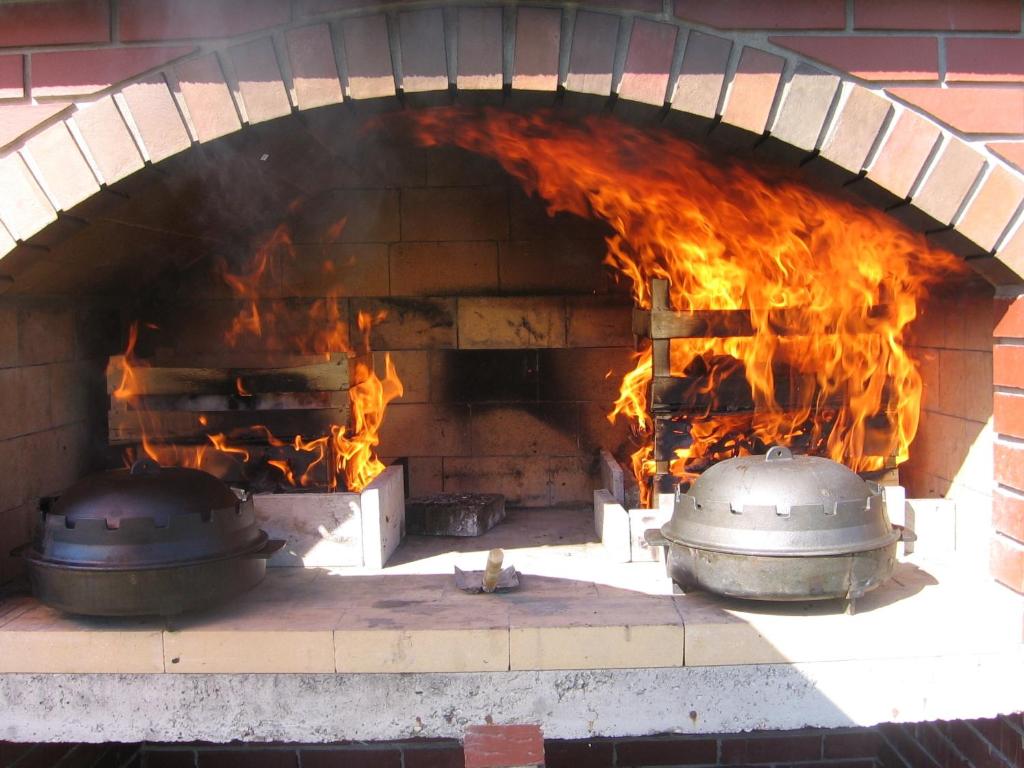 Attrezzature per barbecue disponibili per gli ospiti dell'affittacamere