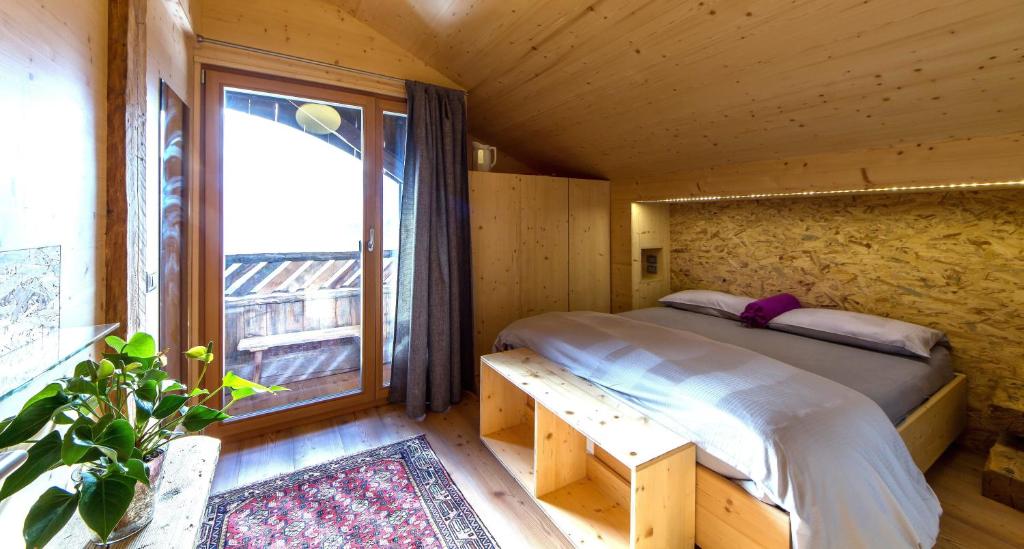Posteľ alebo postele v izbe v ubytovaní Agriturismo Botondoro