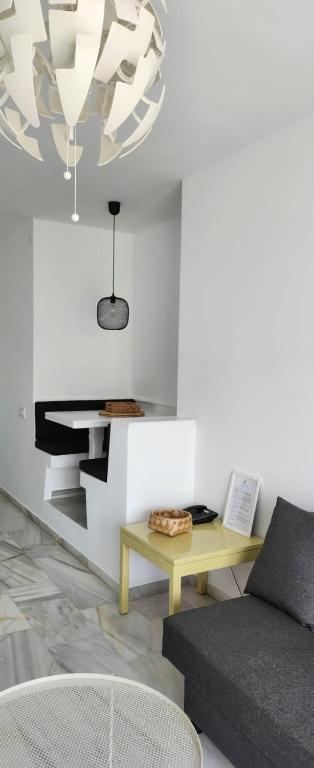Posezení v ubytování Green Estudio - La Caleta