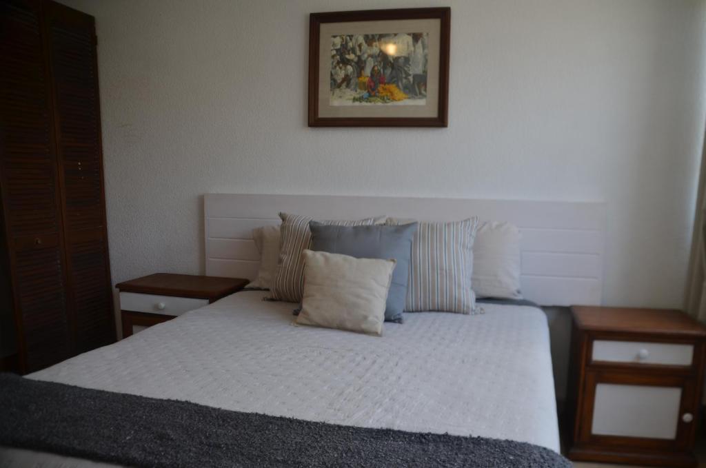 Postel nebo postele na pokoji v ubytování Casa Arena