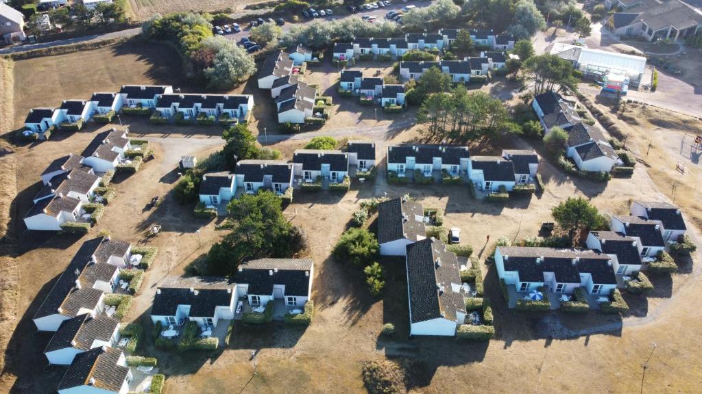 Letecký snímek ubytování VVF Cotentin Îles anglo-normandes