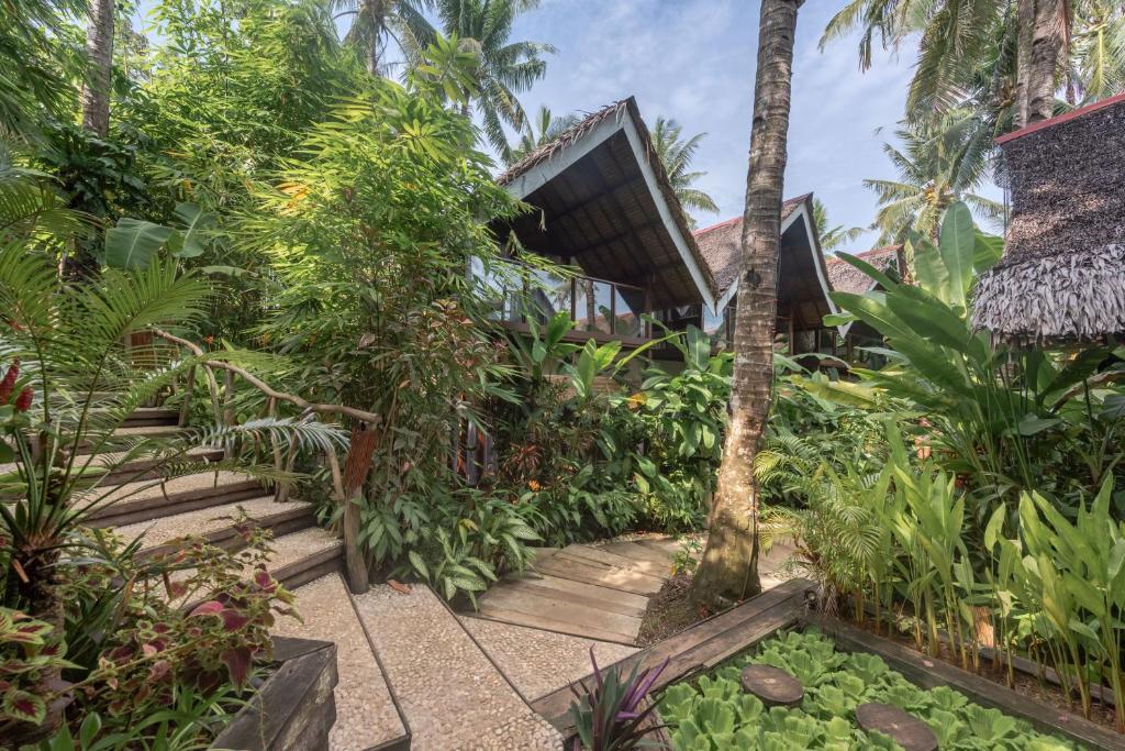 Zahrada ubytování The Hillside Resort Siargao