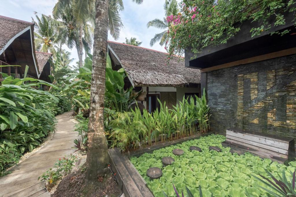 Zahrada ubytování The Hillside Resort Siargao