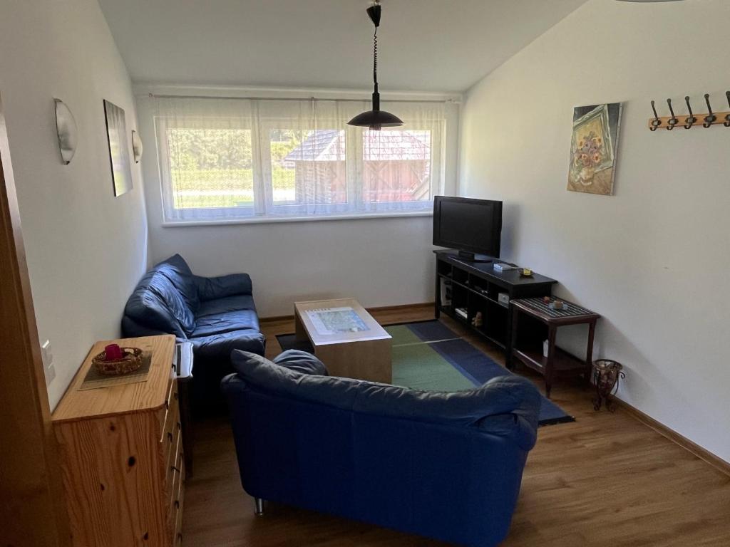Posezení v ubytování Loft Kammleitn