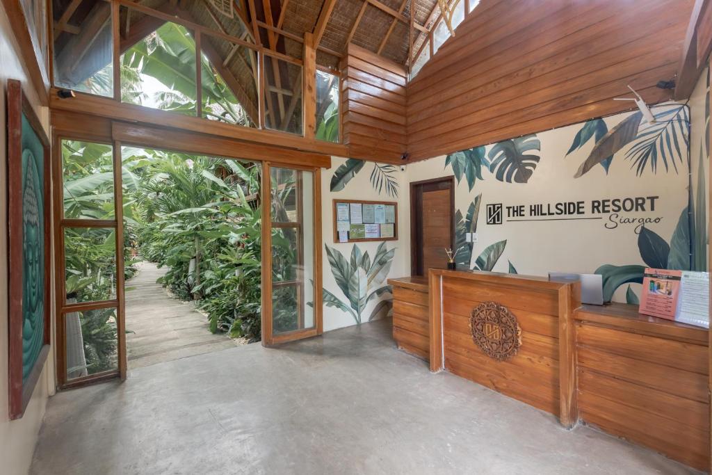Zahrada ubytování The Hillside Resort Siargao