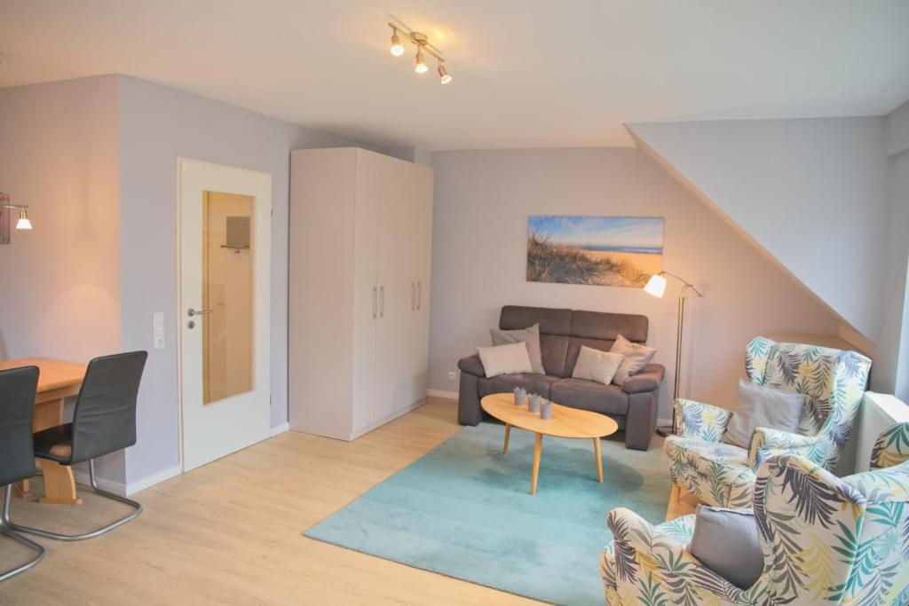 Istumisnurk majutusasutuses Haus Carolin App 3 inkl WLAN