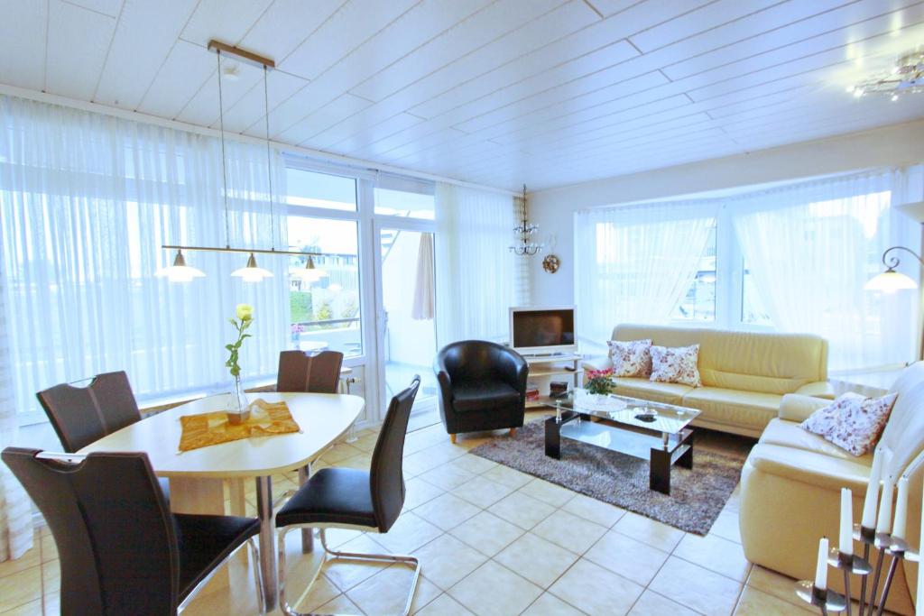 Posezení v ubytování Villa am Meer App 18