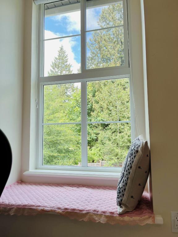 Postel nebo postele na pokoji v ubytování Derbyshire House