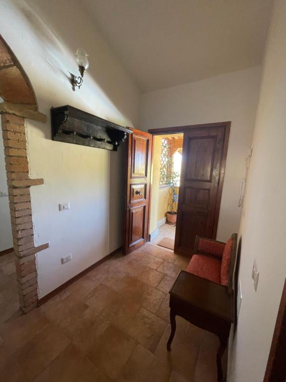 Kuchyň nebo kuchyňský kout v ubytování AGRITURISMO LA MOROLLA