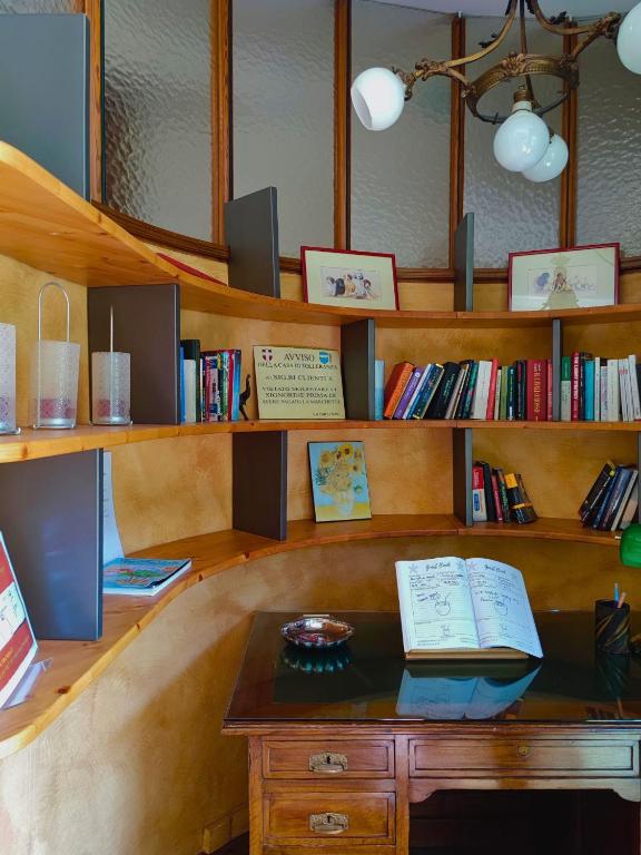 The library in a panziókat