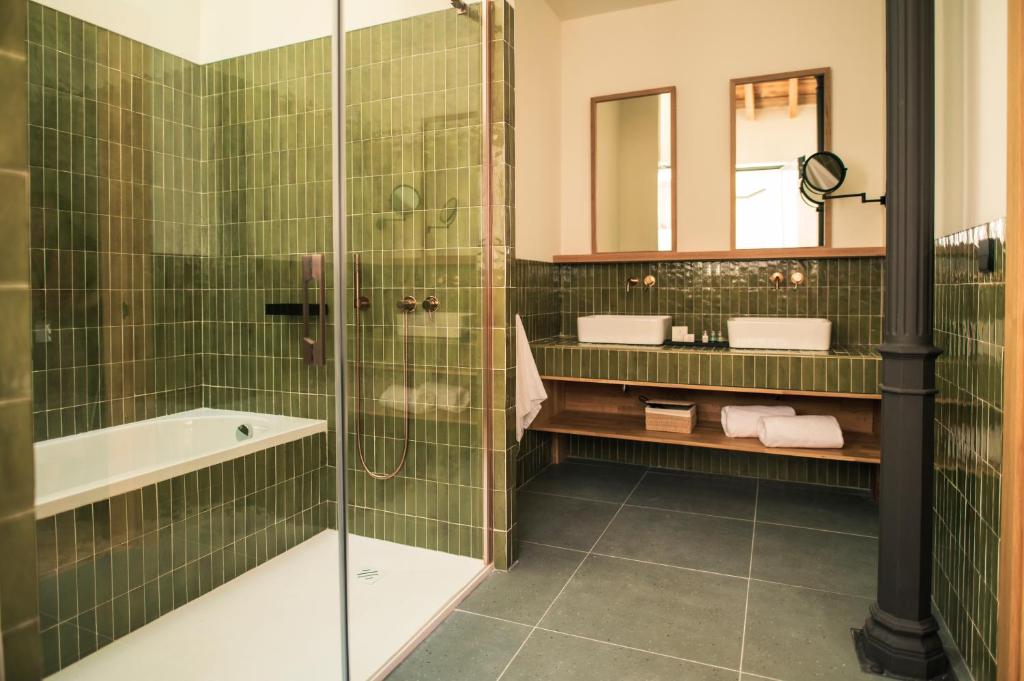Koupelna v ubytování Legado Magdalena Hotel