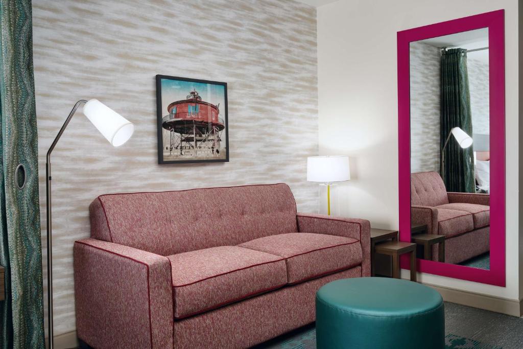 Home2 Suites By Hilton Towson - Suite In Studio Con Due Letti Matrimoniali