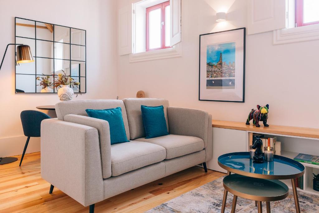 Χώρος καθιστικού στο ORM - Cedofeita I Apartment