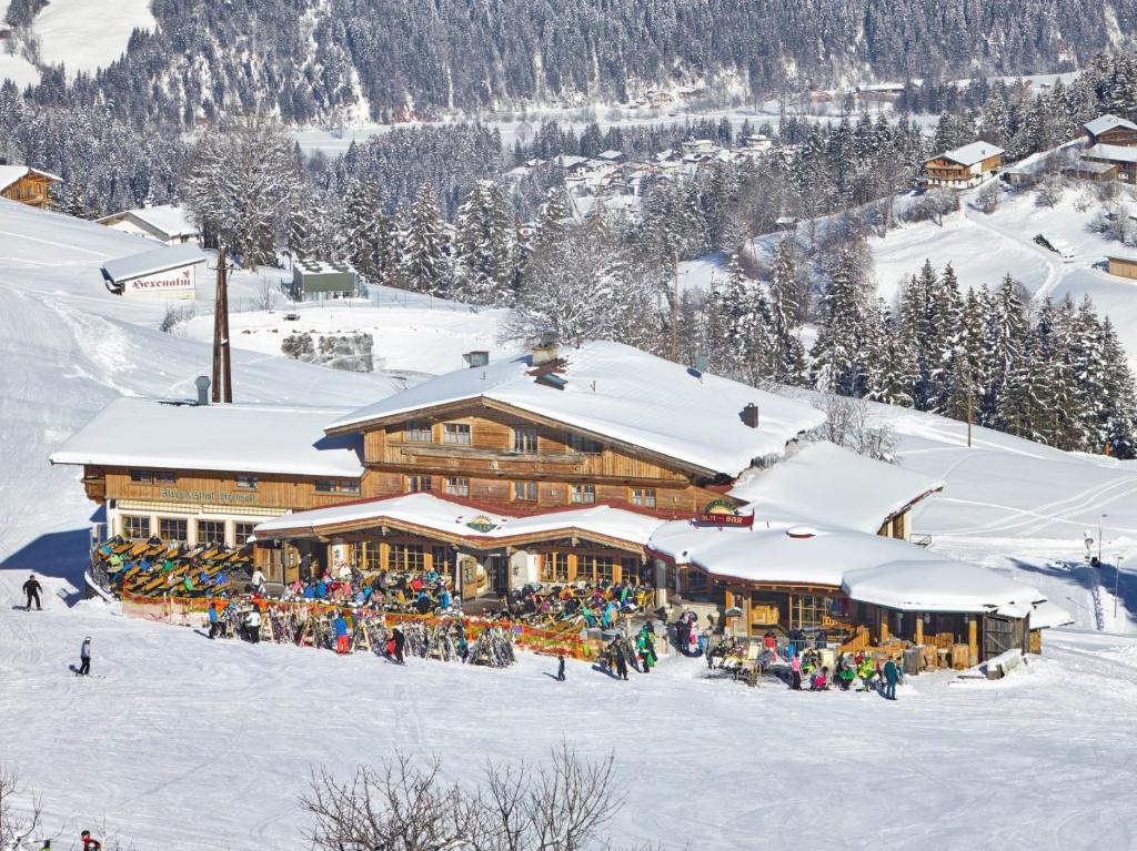 Alpengasthof Hochsöll v zimě