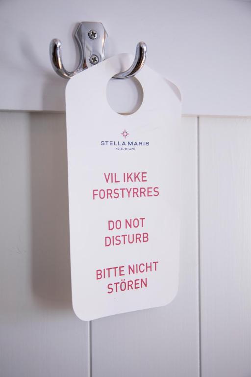Certifikát, hodnocení, plakát nebo jiný dokument vystavený v ubytování Stella Maris