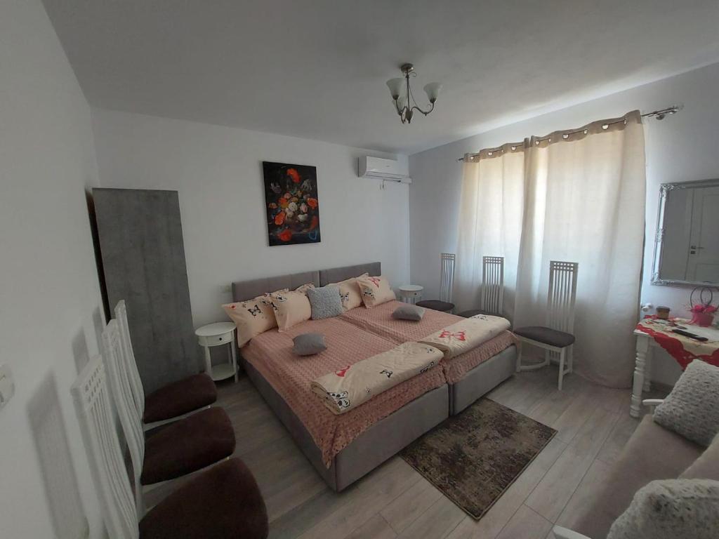 Χώρος καθιστικού στο Casa Ramona
