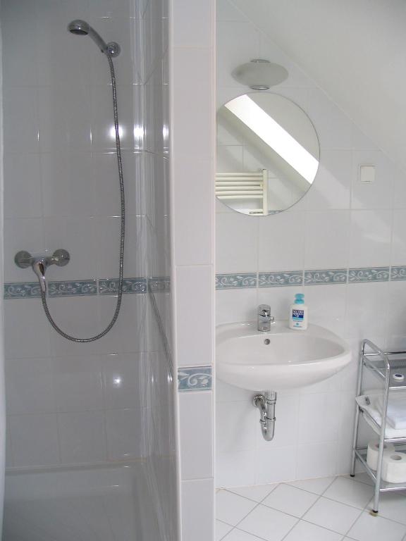 Łazienka w obiekcie Tölgyes Apartment