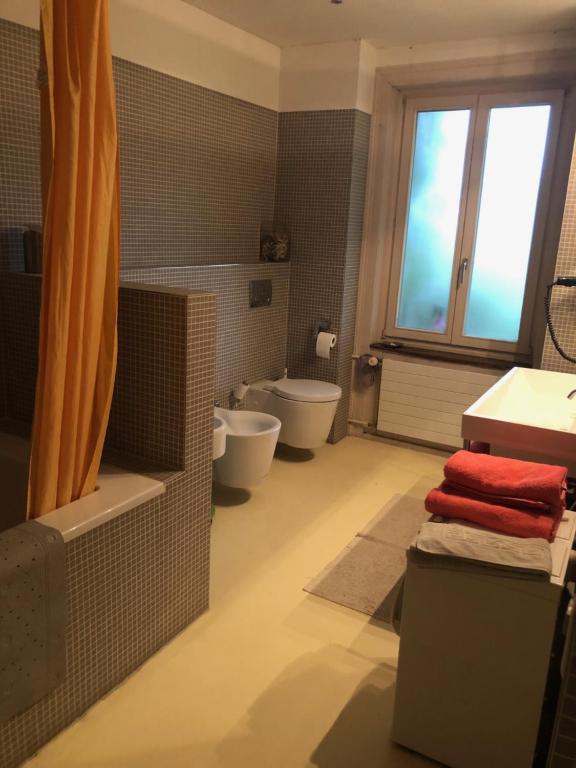 Koupelna v ubytování B&B Winterthur