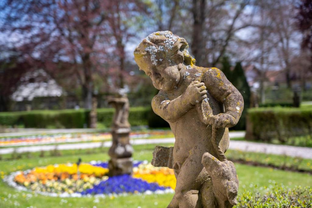 Zahrada ubytování Schloss Lautrach