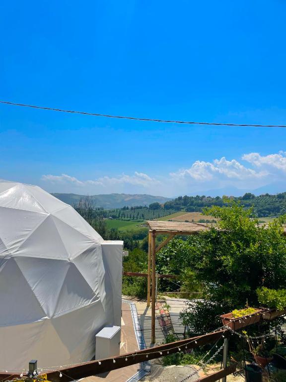 Příroda nedaleko luxury tent
