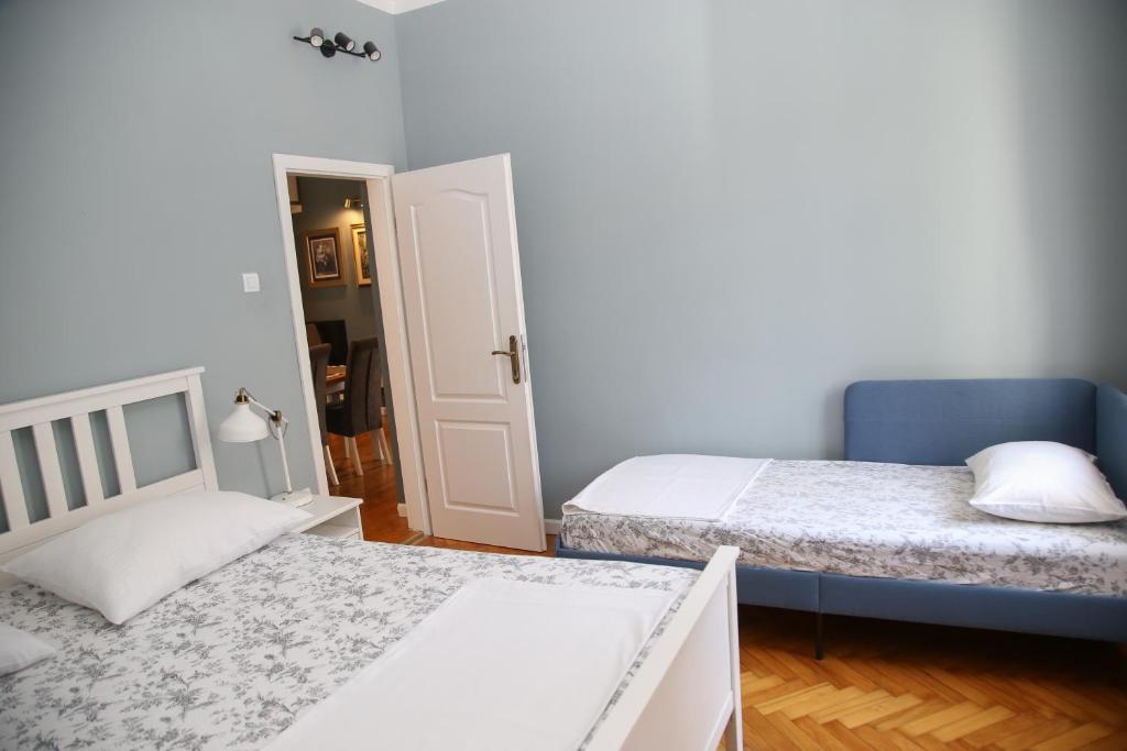 Posteľ alebo postele v izbe v ubytovaní Lux Apartment Duje