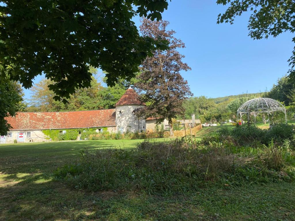 Zahrada ubytování Le Colombier de Malpas