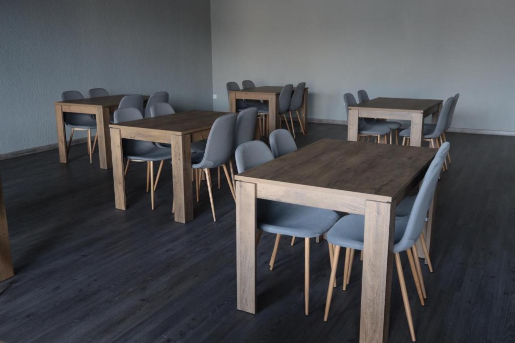 Restaurace v ubytování Готель Карпатія