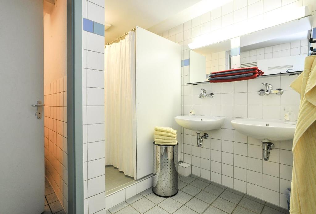 Koupelna v ubytování Gästehaus abz Stuttgart