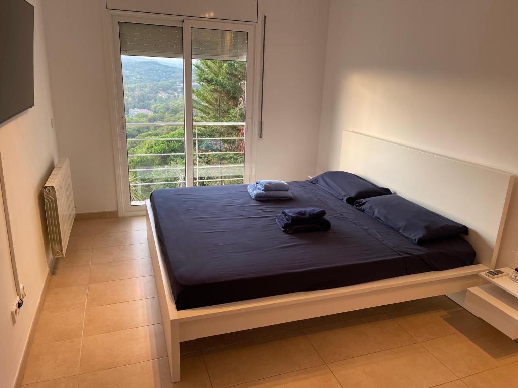 Posteľ alebo postele v izbe v ubytovaní Villa for 2 families