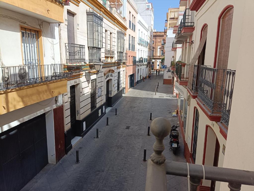 Balkón alebo terasa v ubytovaní Apartamentos Luxury Puente de Triana