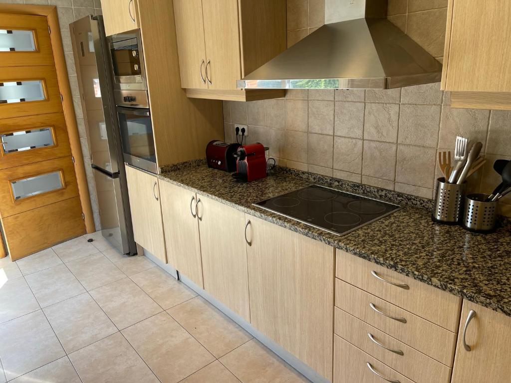 Kuchyňa alebo kuchynka v ubytovaní Villa for 2 families