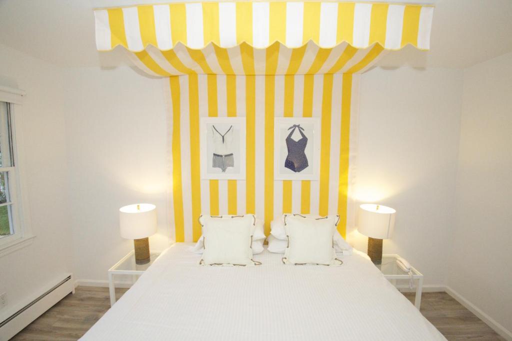 Postel nebo postele na pokoji v ubytování Capri Southampton