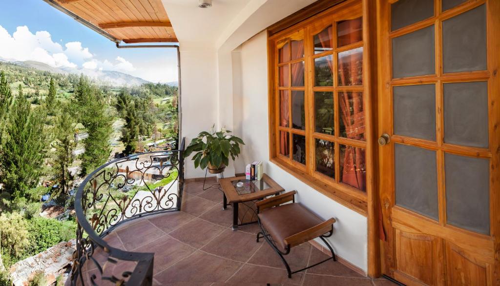 Balkón nebo terasa v ubytování Maimara Hotel