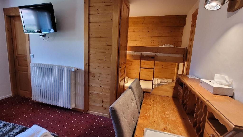 TV a/nebo společenská místnost v ubytování Hotel Christiania