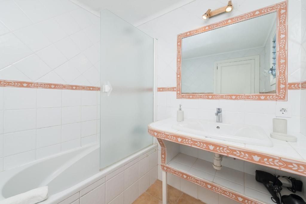 Koupelna v ubytování Villa Volentina
