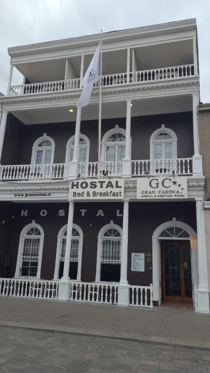 Un balcón o terraza en Gran Casona Hostal