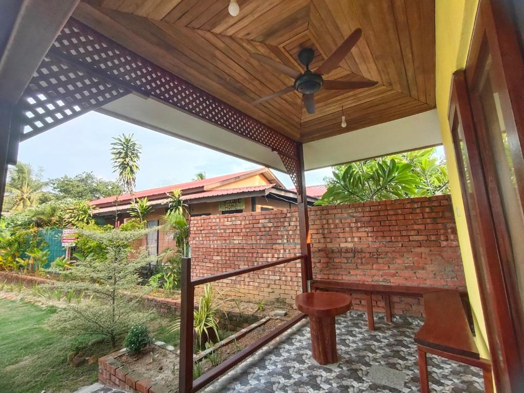 Zahrada ubytování Langkawi Country Lodge2
