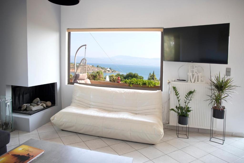 TV a/nebo společenská místnost v ubytování Seaview Resort