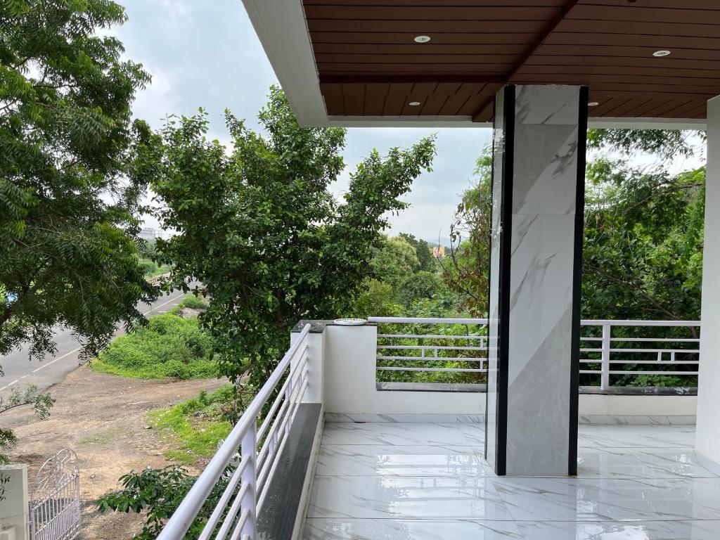 Balkón nebo terasa v ubytování Shree Vinayak Home Stay
