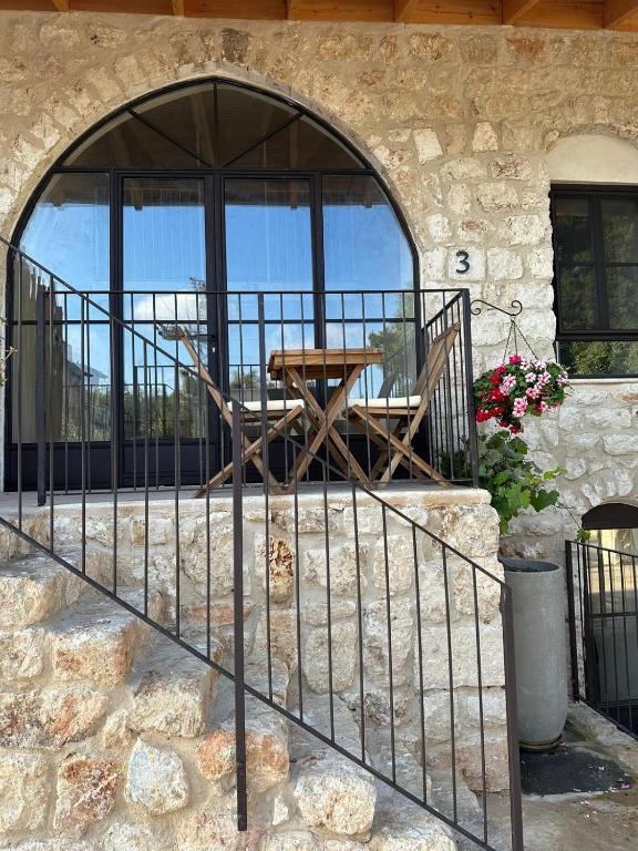 Balkón nebo terasa v ubytování Hagafen Boutique Suites