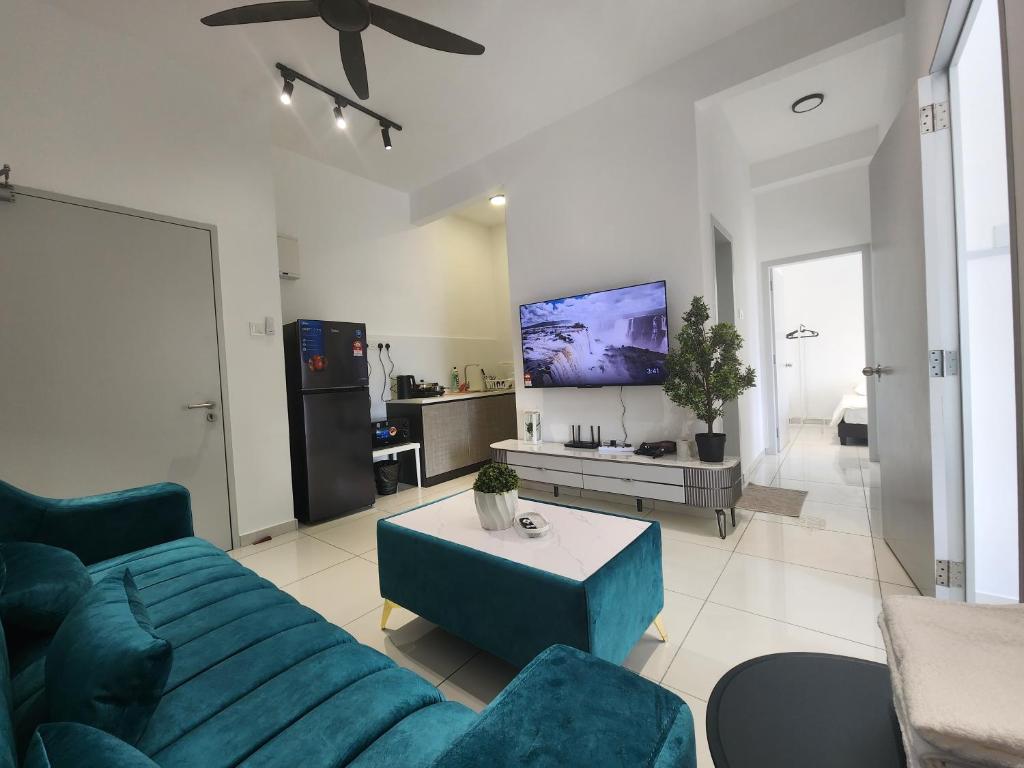 TV a/nebo společenská místnost v ubytování Horizon Premium Suite - Ipoh