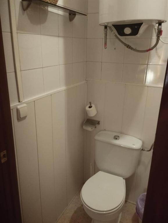 Kúpeľňa v ubytovaní Hospedería Lucano